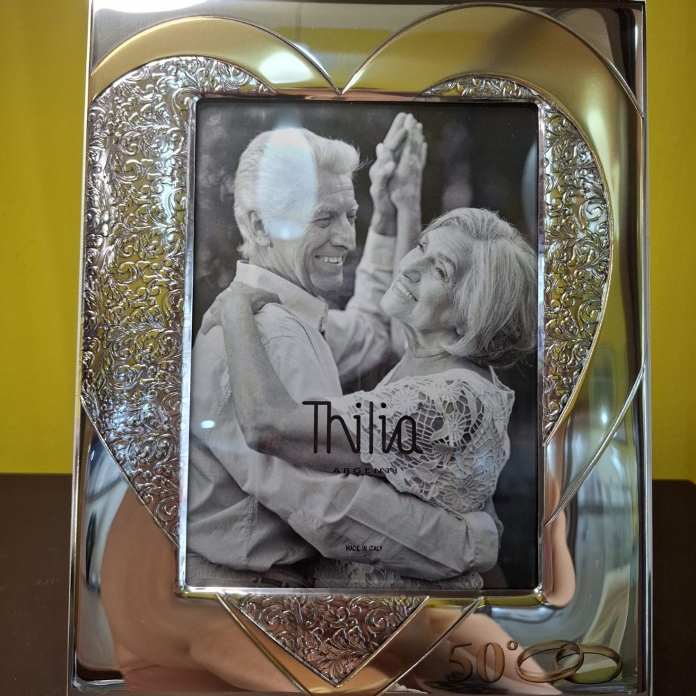 Cornice 50° anniversario di matrimonio "Thilia"